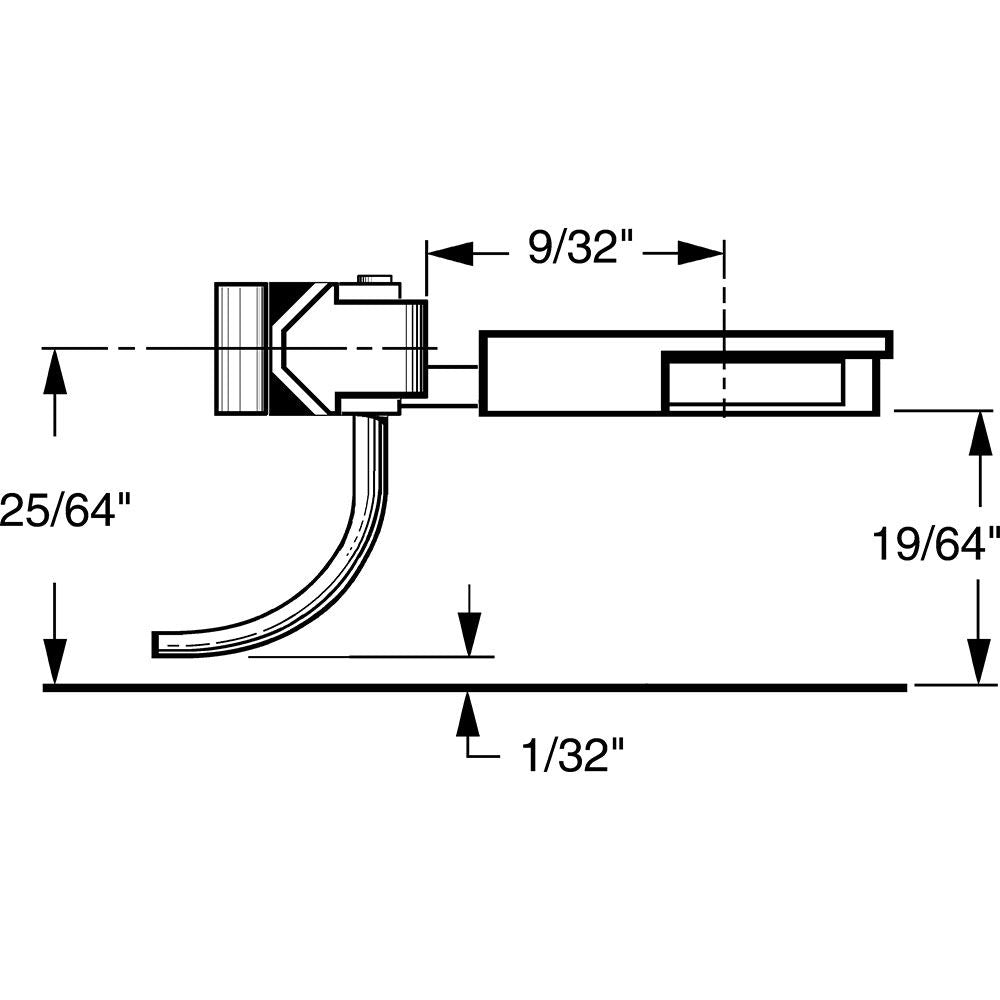 KADEE 27 HO Scale, 20-Series Plastic Couplers with Gearboxes - Medium (9/32") Underset Shank, (2 Pair)