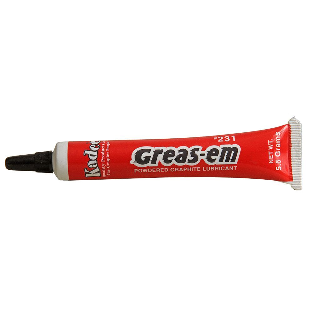 KADEE #231 MULTI Scale, Greas-em Dry Graphite Lubricant 5.5 gram tube