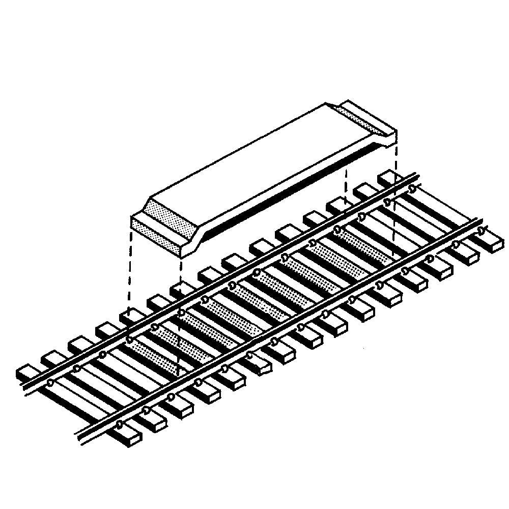 KADEE #322 HO Scale, Between-the-Rails Code 83 Delayed-Action Magnetic Uncoupler