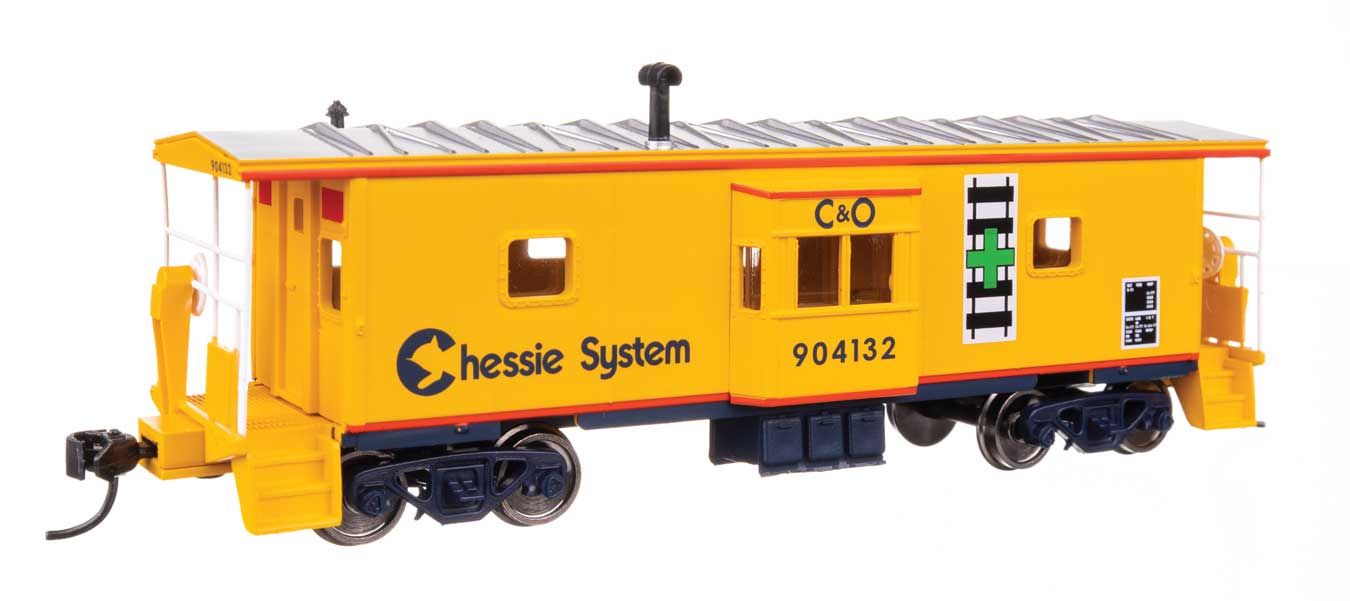 Walthers Mainline 910-8672 HO Scale International Bay Window Caboose