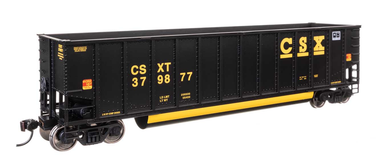 Walthers Mainline 910-57203 HO Scale 50' Bethgon Gondola CSX CSXT #379877