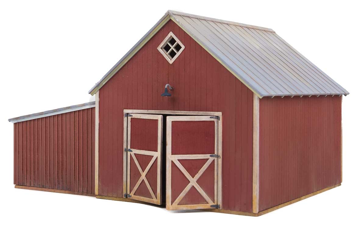 Walthers Cornerstone 933-3346 HO Scale Chicken Coop & Sheds KIT