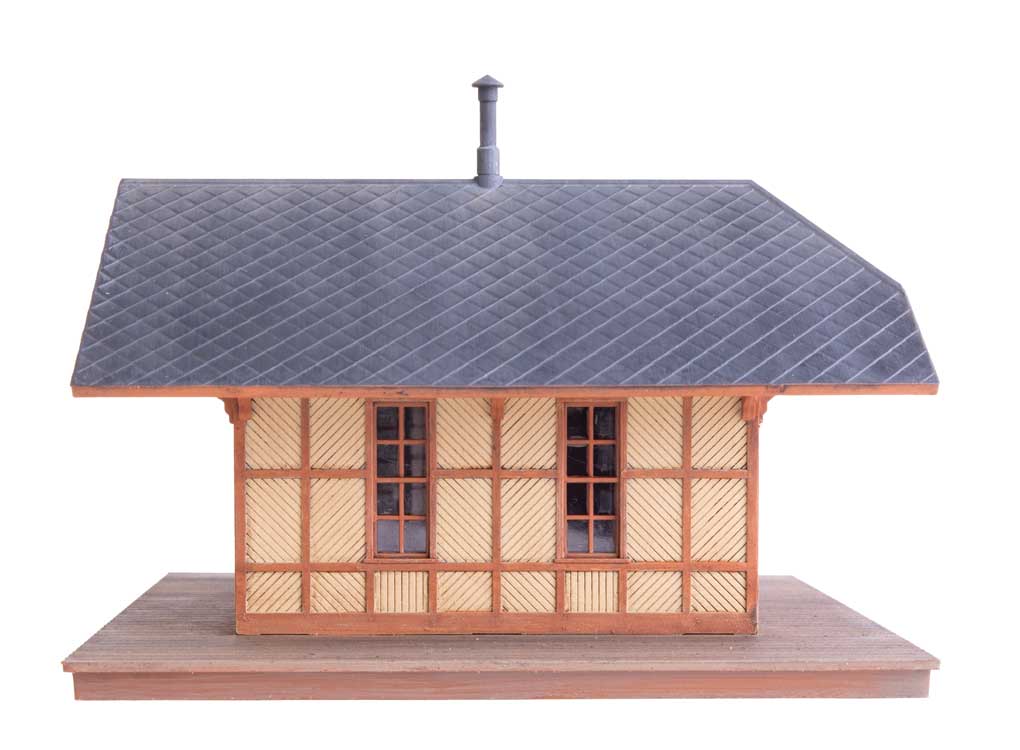 Walthers Cornerstone 933-3555 HO Scale Victoria Springs Station KIT