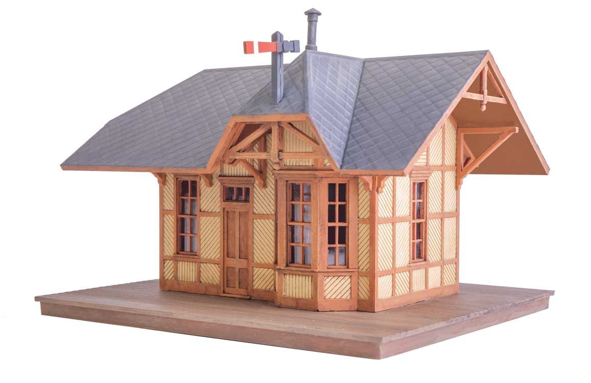 Walthers Cornerstone 933-3555 HO Scale Victoria Springs Station KIT