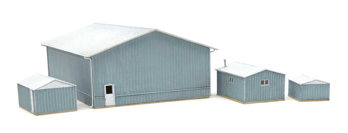 Walthers Cornerstone 933-3853 N Scale Pole Barn and Sheds KIT