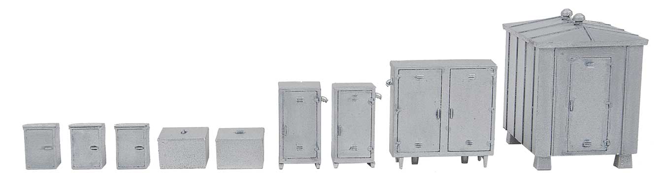 Walthers SceneMaster 949-4140 HO Scale Vintage Trackside Detail Set