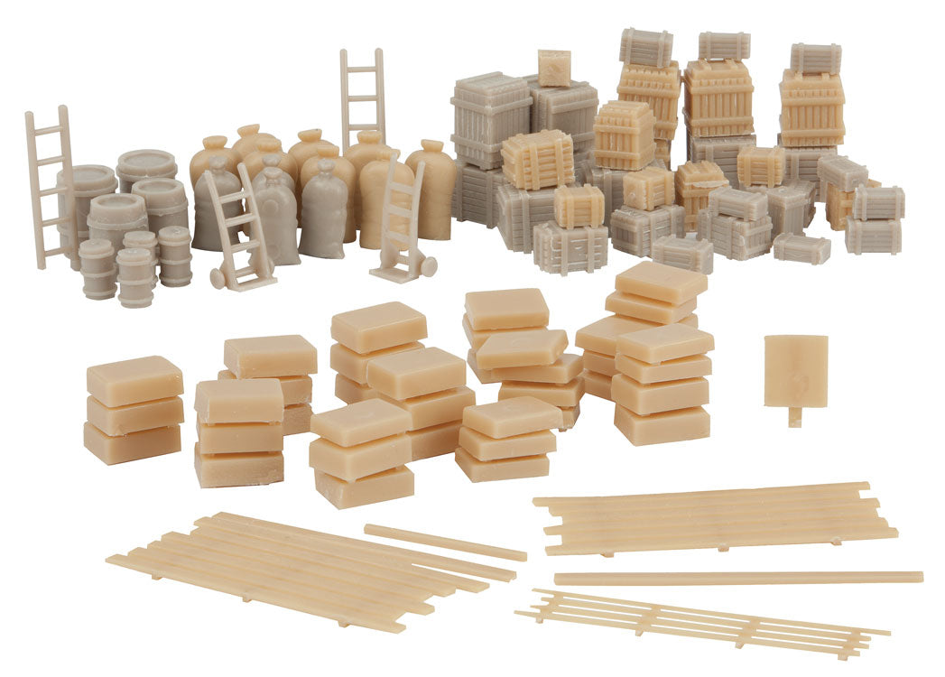 Walthers SceneMaster 949-4151 HO Scale Freight Loads (146 pcs)