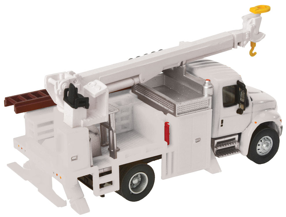 Walthers SceneMaster 949-11733 HO Scale International 4300 Utility Truck w/ Drill, Assembled
