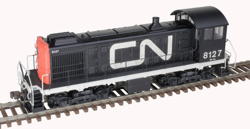 Atlas 10003395 HO Scale Alco S-2 Diesel Locomotive Canadian National #8127 Large Noodle Logo Gold ESU LokSound 5