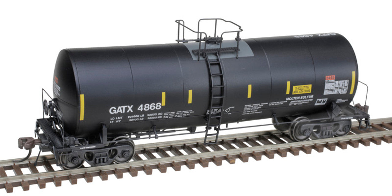 Atlas 20007209 HO Scale Trinity 17,600 Gal Corn Syrup Tank Car GATX #4827
