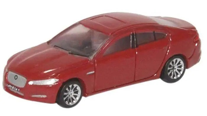 Oxford Diecast NXF001 N Scale 2015 Jaguar XF Sedan - Assembled - Carnelian Red