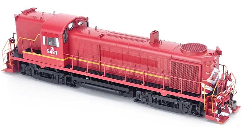 Bowser 25250 HO Scale Alco RS-3 Hammer Head Conrail #5487 Red Patched ESU LokSound 5