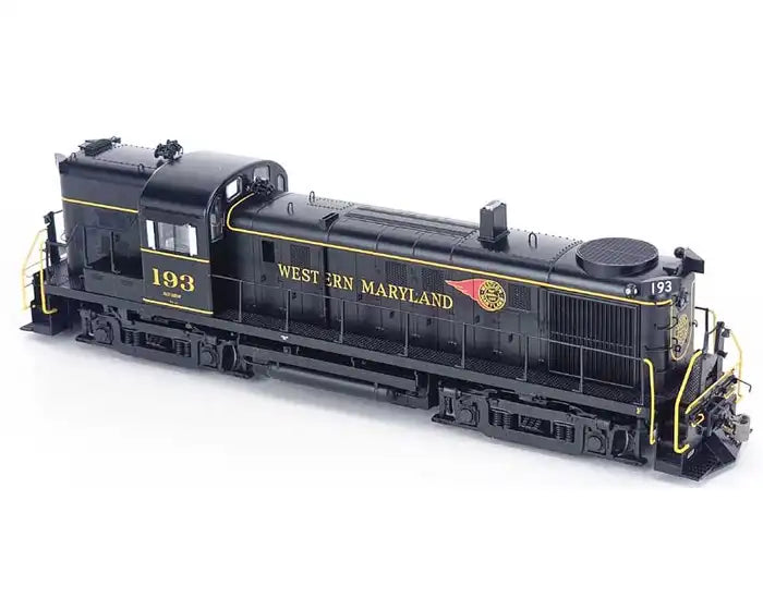 Bowser 25409 HO Scale Alco RS-3 Hammerhead Locomotive Western Maryland #193 Fireball ESU LokSound 5