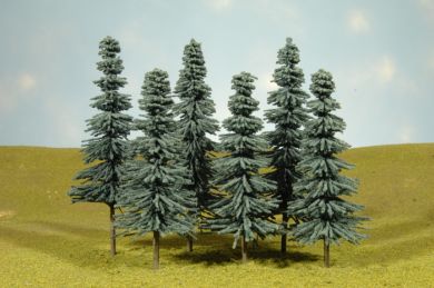 Bachmann 32212 MULTI Scale Blue Spruce Trees (3pcs)
