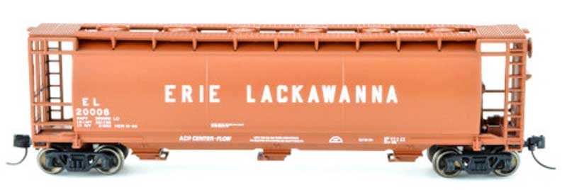Bowser 38138 N Scale, Cylindrical Hopper, Erie Lackawanna EL #20012