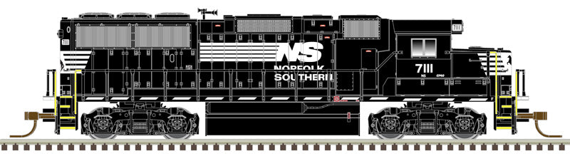 Atlas 40004927 N Scale GP-60 Diesel Locomotive Norfolk Southern NS #7133 Gold ESU