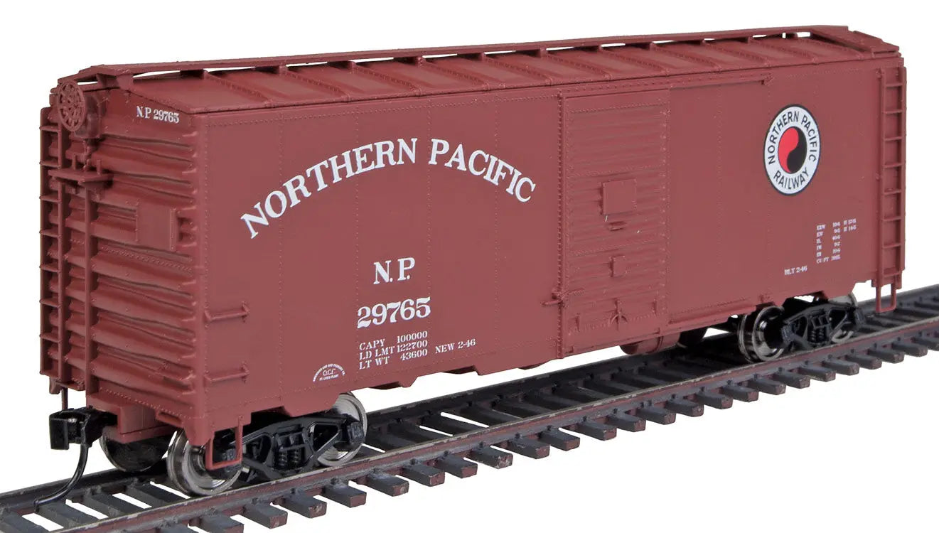 WalthersMainline 910-1659 HO Scale 40' AAR 1944 Box Car Northern Pacific NP #29765