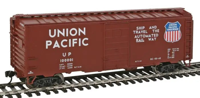 WalthersMainline 910-2361 HO Scale 40' PS-1 Box Car Union Pacific UP #100001