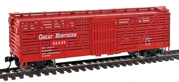 WalthersMainline 910-4511 HO Scale 40' Stock Car Great Northern #56445