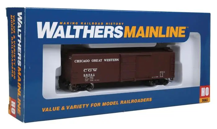 WalthersMainline 910-1710 HO Scale 40' X-29 Box Car Chicago Great Western CGW #85781