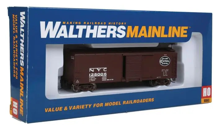 WalthersMainline 910-1712 HO Scale 40' X-29 Box Car New York Central NYC #128006