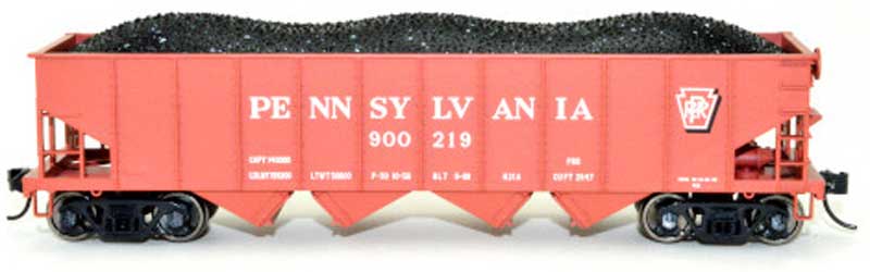 Bowser 43041 HO Scale, H21a 4 Bay Hopper, Pennsylvania PRR #723040