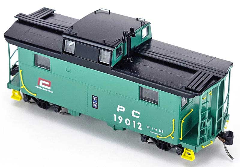 Bowser 43355 HO Scale N5 Caboose Penn Central #19012