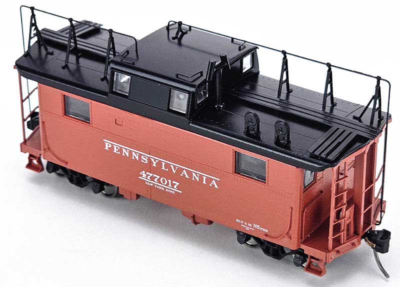 Bowser 43360 HO Scale N5 Caboose Pennsylvania #477024 w/ TrainPhone NY Zone