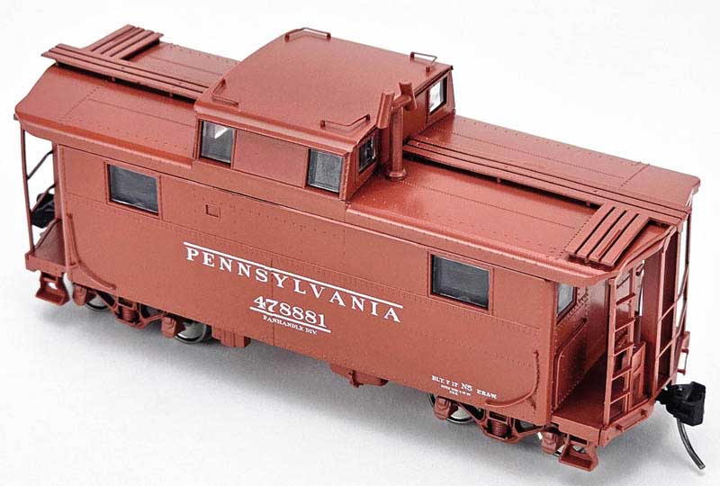 Bowser 43361 HO Scale N5 Caboose Pennsylvania #478881 Early Panhandle Division