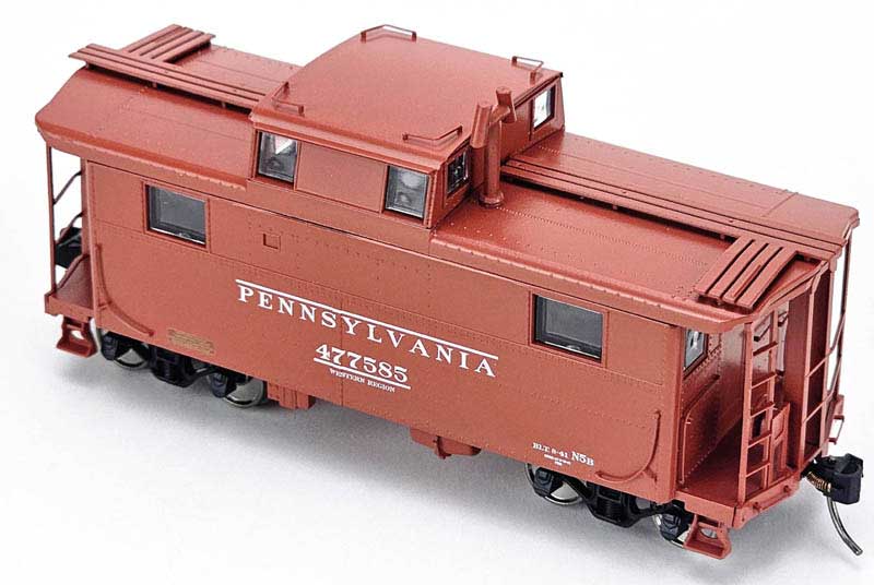 Bowser 43375 HO Scale N5b Caboose Pennsylvania #477585 Early Western Region