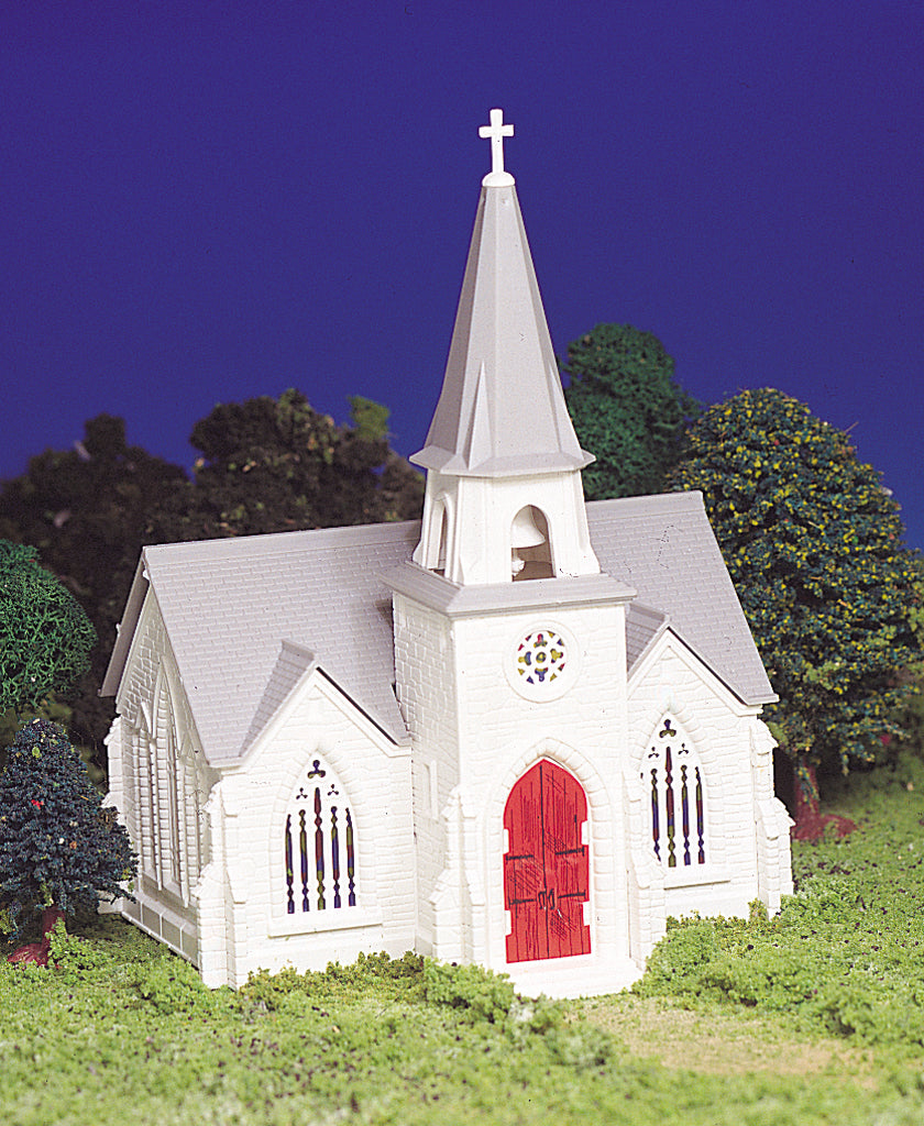 Bachmann Plasticville 45192 HO Scale Cathedral Church Kit