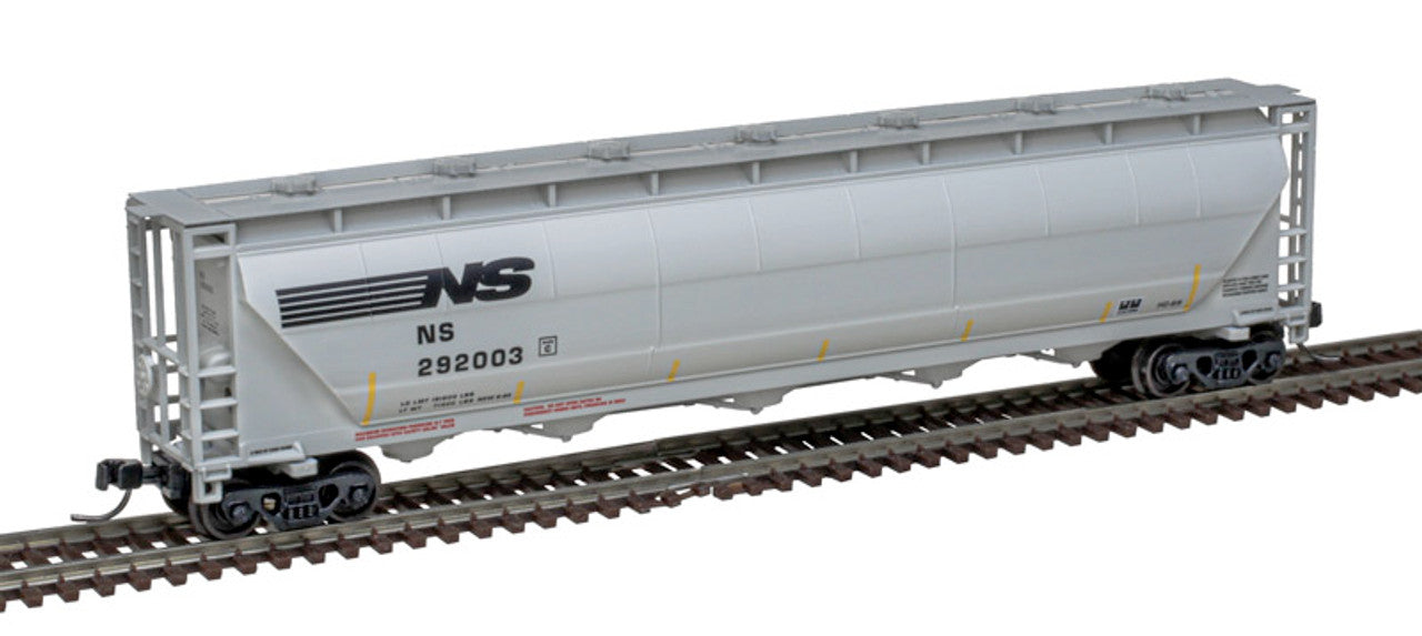 Atlas 50005685 N Scale PD 5000 Covered Hopper Norfolk Southern NS #292017