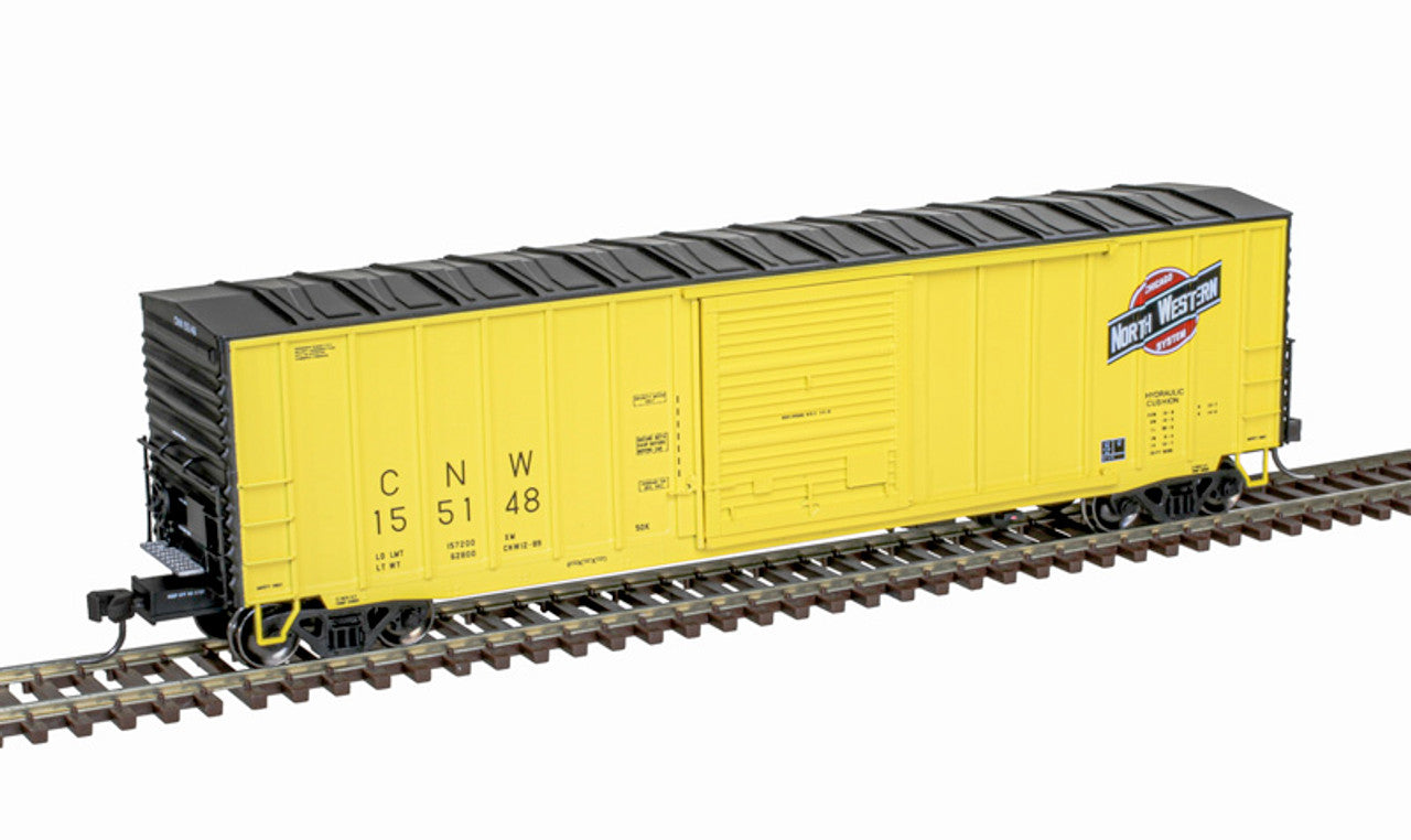 Atlas 20007068 HO Scale 50' Precision Design Box Car Chicago and North Western #155152