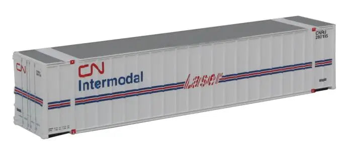 Walthers 933-3452 N Scale 48' Rib-Side Container Canadian National Laser