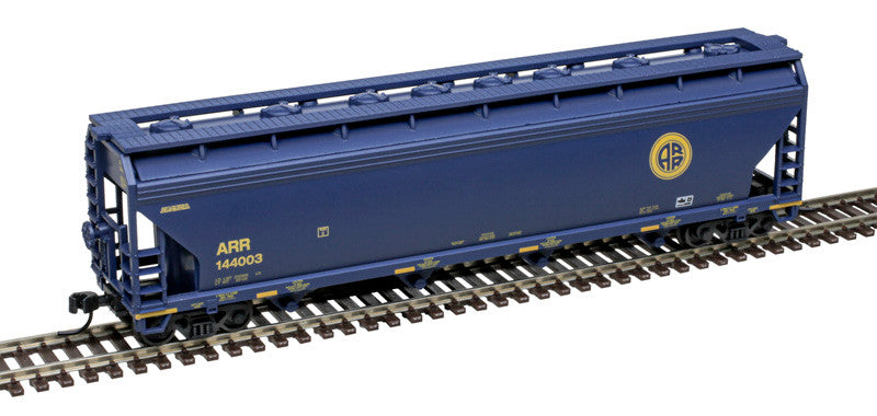 Atlas Trainman 50007102 N Scale ACF 5250 Covered Hopper Alaska ARR #144003