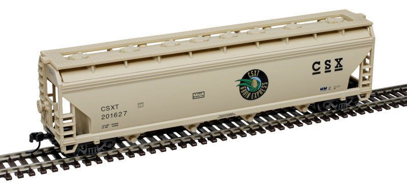 Atlas Trainman 50007110 N Scale ACF 5250 Covered Hopper CSX Grain Express CSXT #201627