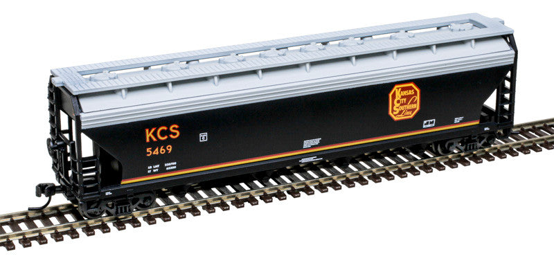 Atlas Trainman 50007122 N Scale ACF 5250 Covered Hopper Kansas City Southern KCS #5469