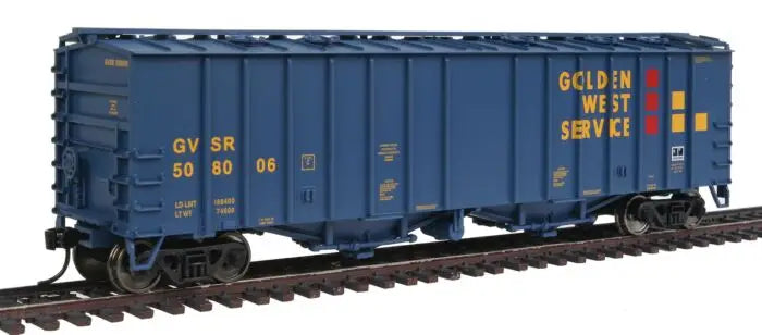 WalthersMainline 910-7211 HO Scale 50' 2-Bay Airslide Covered Hopper Golden West GVSR #508006
