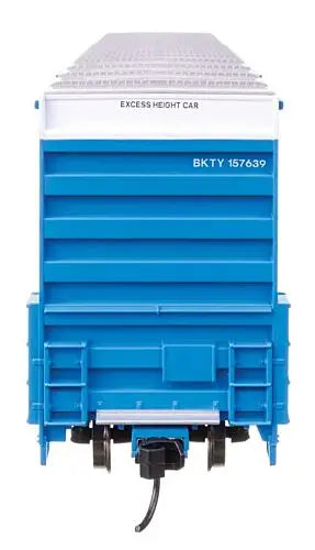 Walthers Mainline 910-3101 HO Scale 60' High Cube Plate F Horizontal Post Box Car GATX BKTY #157639