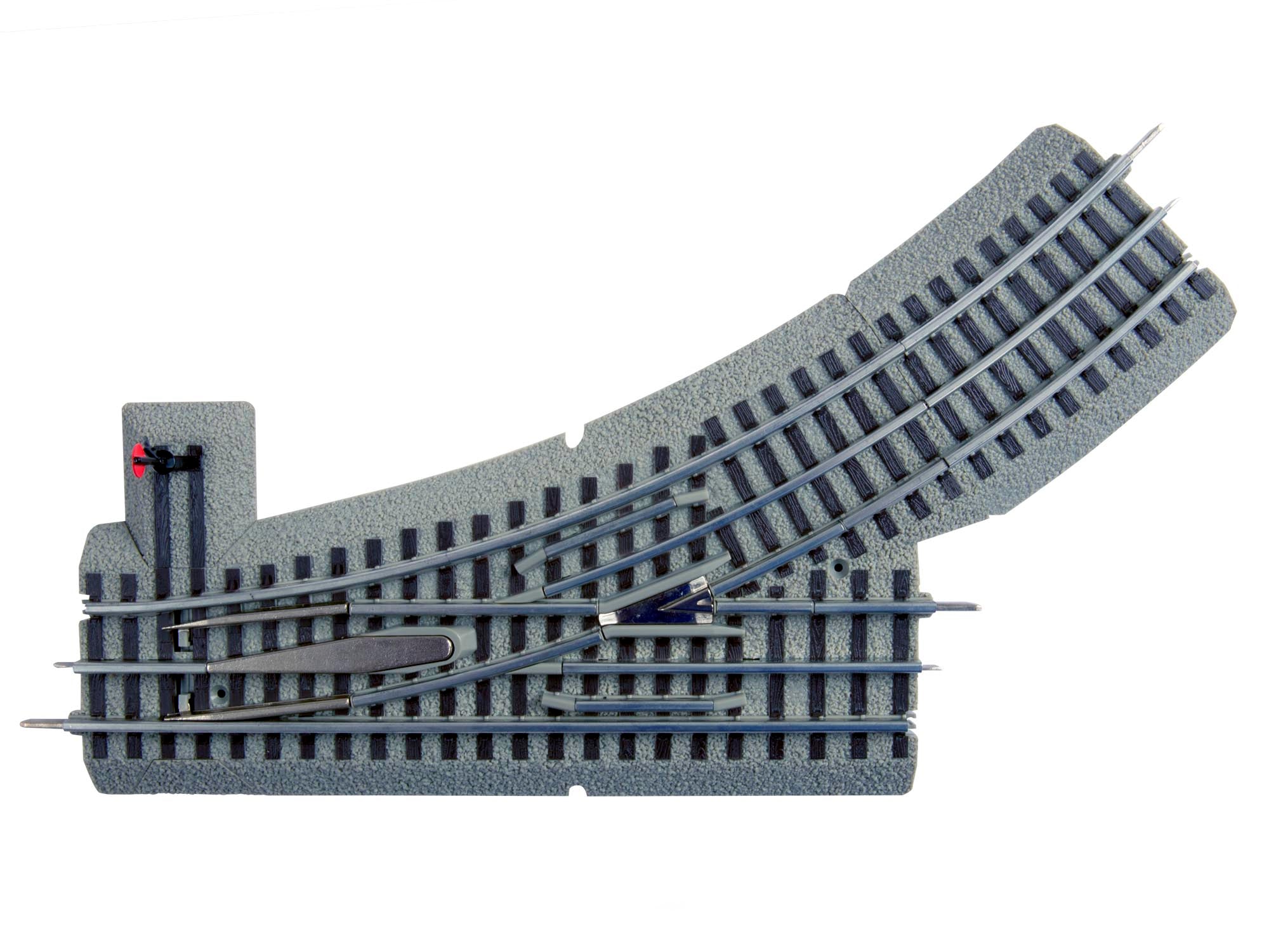 Lionel 6-12017 O, FasTrack O36 Manual Switch - Left Hand