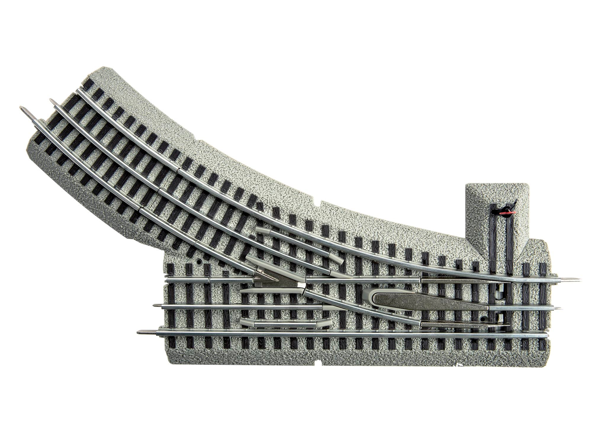 Lionel 6-12018 O, FasTrack O36 Manual Switch — Right Hand