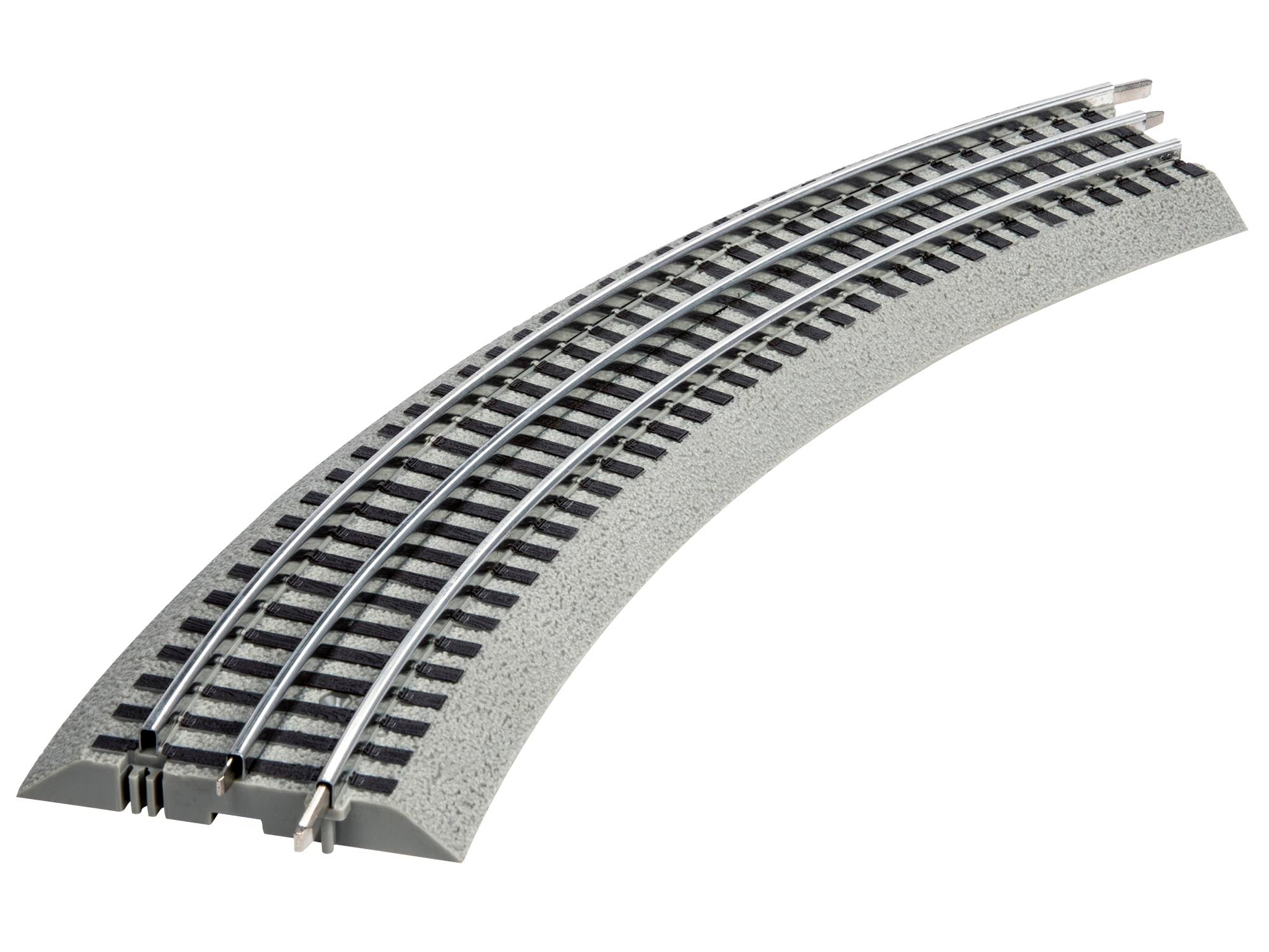 Lionel 6-12033 O, O36 Fastrack Curved Track 4 pack