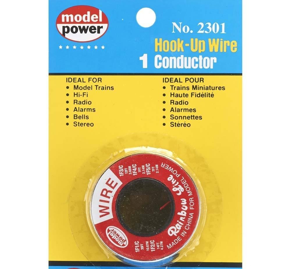 Model Power 2301 MULTI Scale Hook Up Wire Red