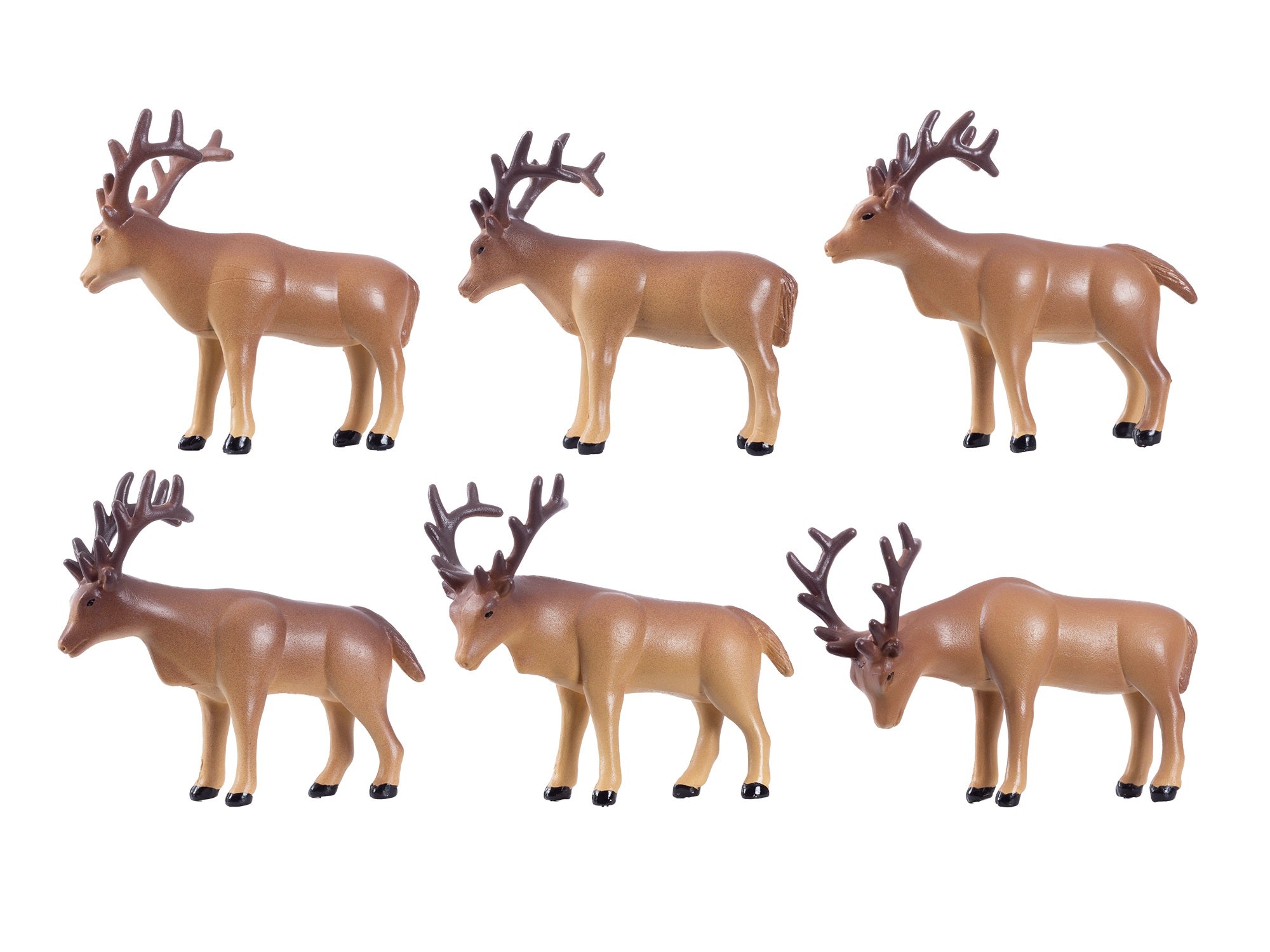 Lionel 6-24251 O, The Polar Express Caribou Animal Pack 6 pieces