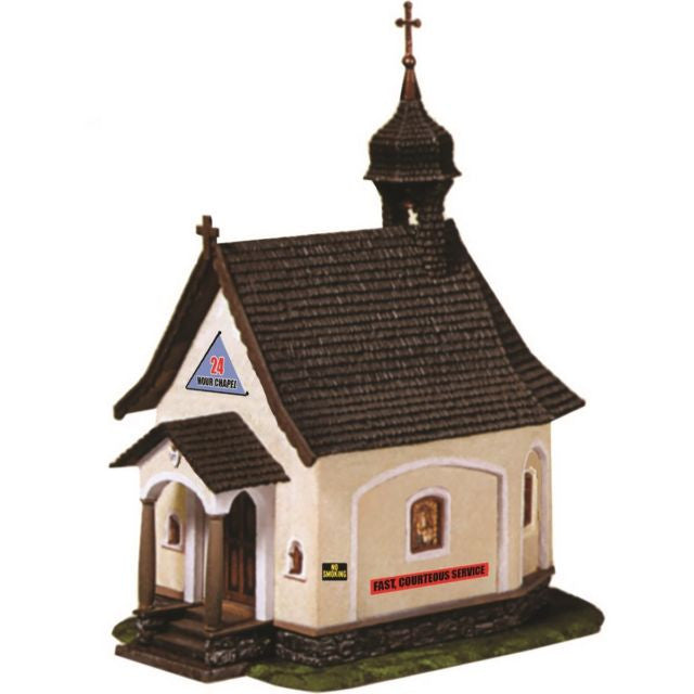 Model Power 776 HO Scale 24 Hour Chapel, Building, Church