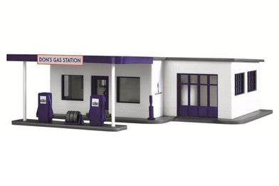 Model Power 787 HO Scale Don's Gas Station, Fueling Station