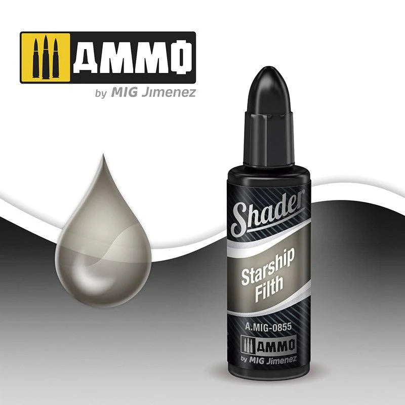 Ammo by MIG 855 MULTI Scale Starship Filth Shader Modeling Paint (10mL e)