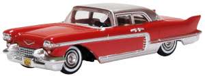 Oxford Diecast 87CE57002 HO Scale 1957-1965 Cadillac Eldorado Brougham - Assembled, Dakota Red