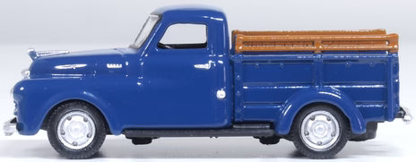 Oxford Diecast 87DP48006 HO Scale Dodge B1B Pick Up 1948 Waterway Blue Model Car