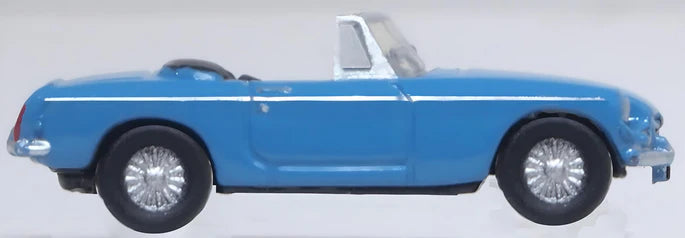 Oxford Diecast NMGB004 N Scale 1962 Iris Blue MGB Roadster